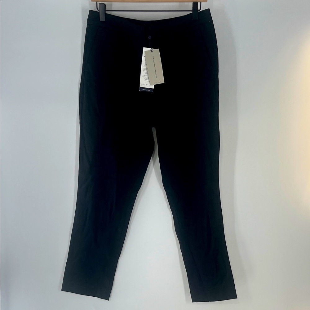 NYDJ Black Straight Pants Jeans Size 6 NWT